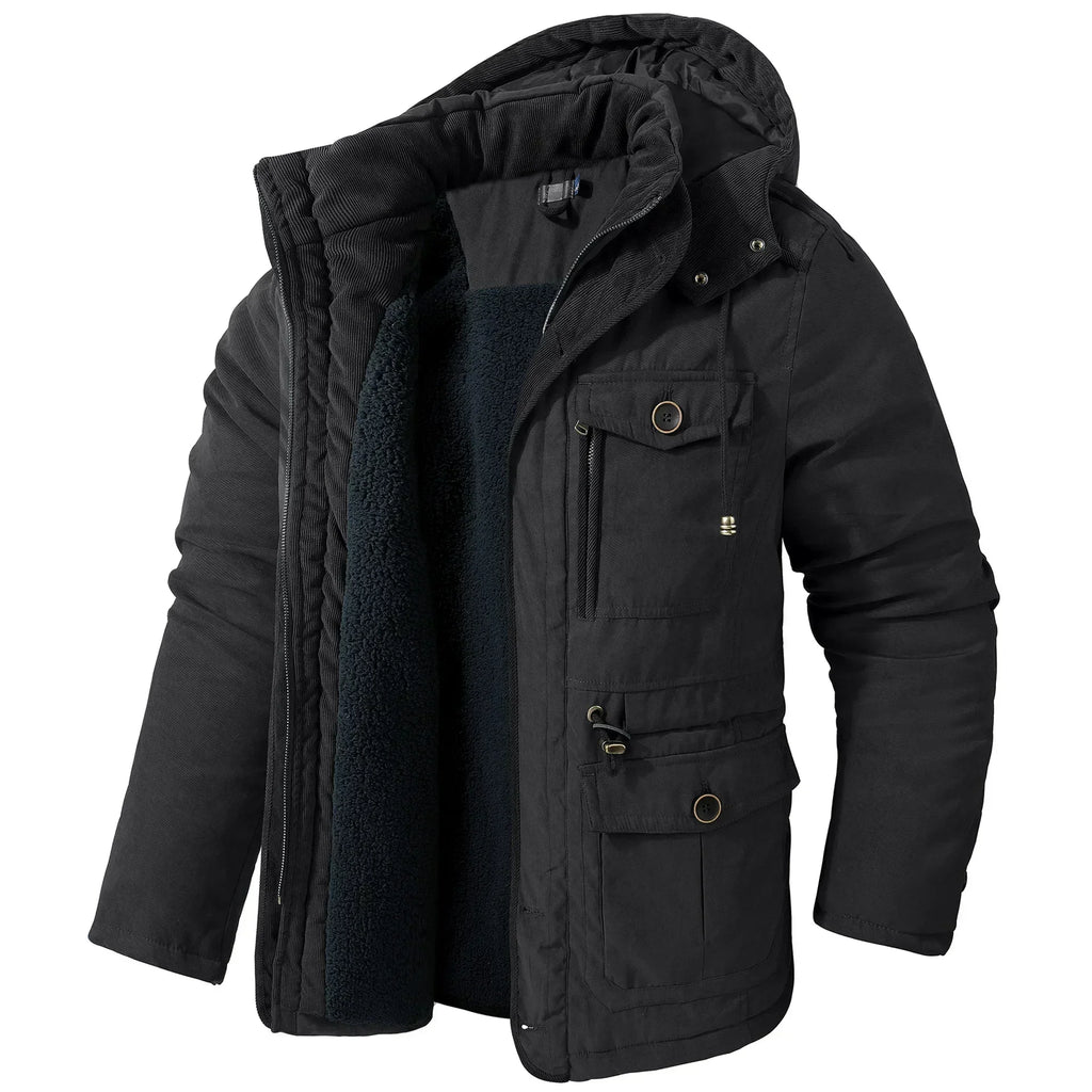 Miguel | Chaqueta de invierno multibolsillos