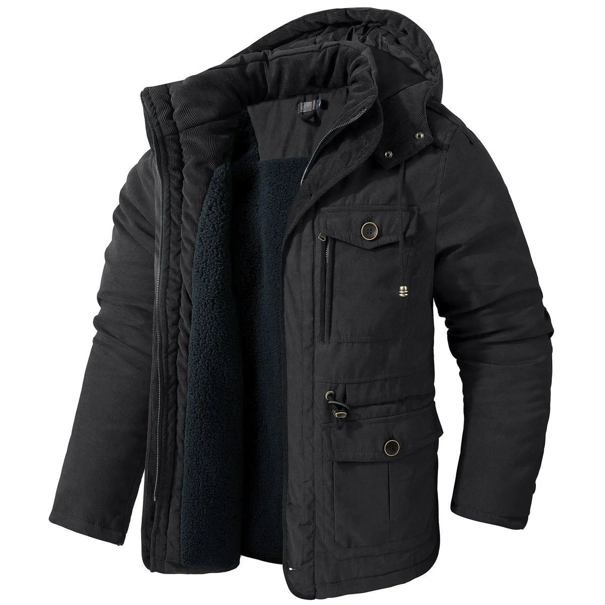 Miguel | Chaqueta de invierno multibolsillos