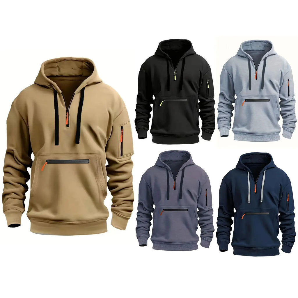 Aquilino | Sudadera con capucha y cremallera