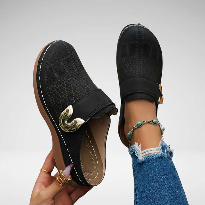 Marel | Elegantes sandalias de cuña con soporte para mujer