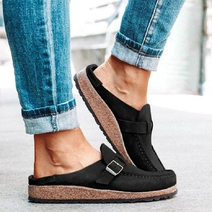 Hedda | Refinadas zapatillas de casa ortopédicas para mujer