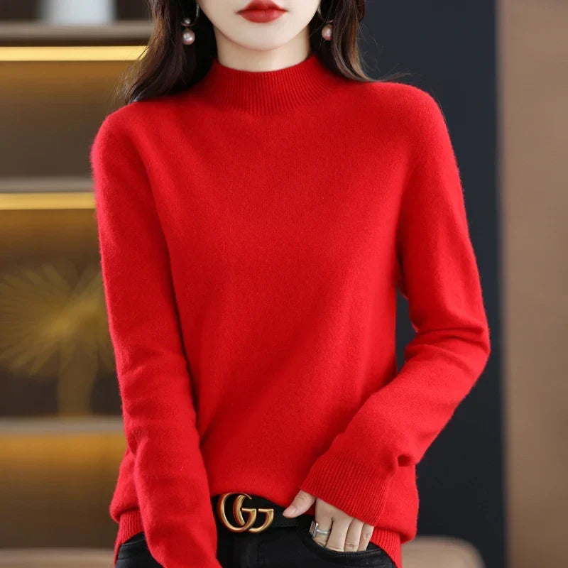 Irune | Jersey de punto minimalista en 17 colores