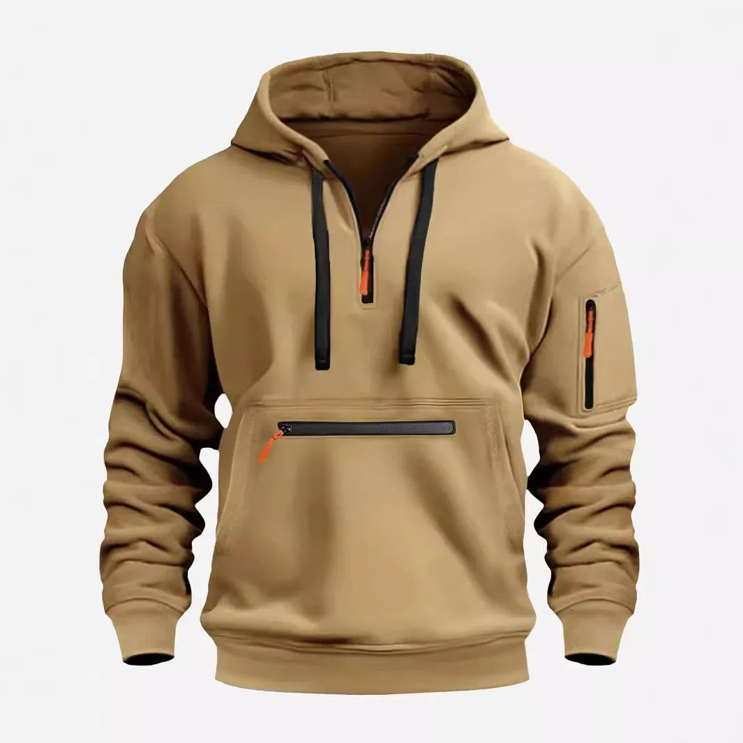 Aquilino | Sudadera con capucha y cremallera