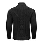 Higinio | Jersey de ochos con cuello alto y botones