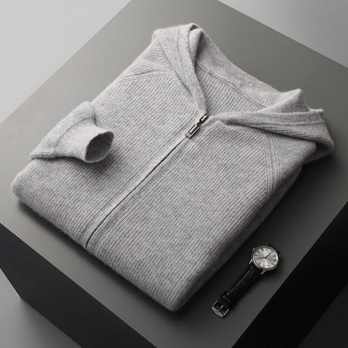 Abel | Sudadera con capucha y cremallera completa
