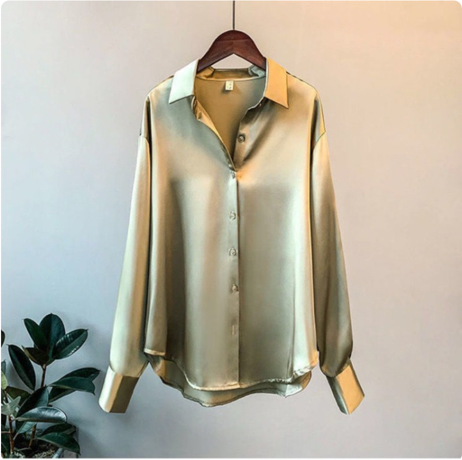 Zaida | Blusa de vestir sin arrugas