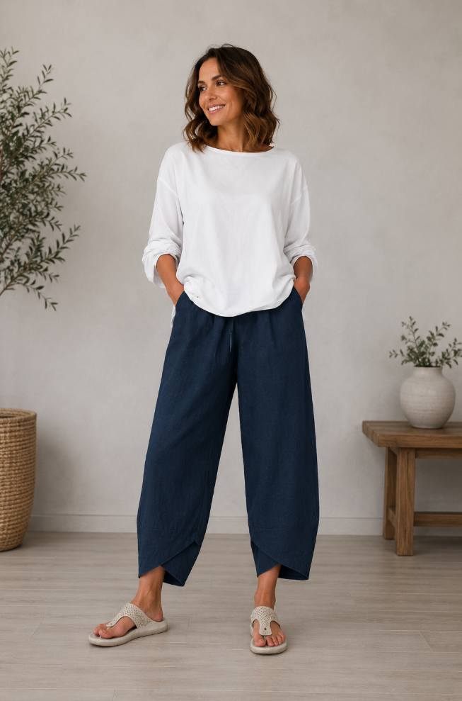 Mira | Pantalón de verano de corte holgado
