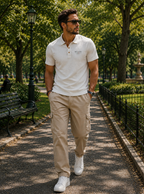 Raymond | Polo texturizado con cuello clásico