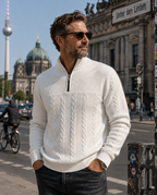Segundo | Jersey vintage con cremallera