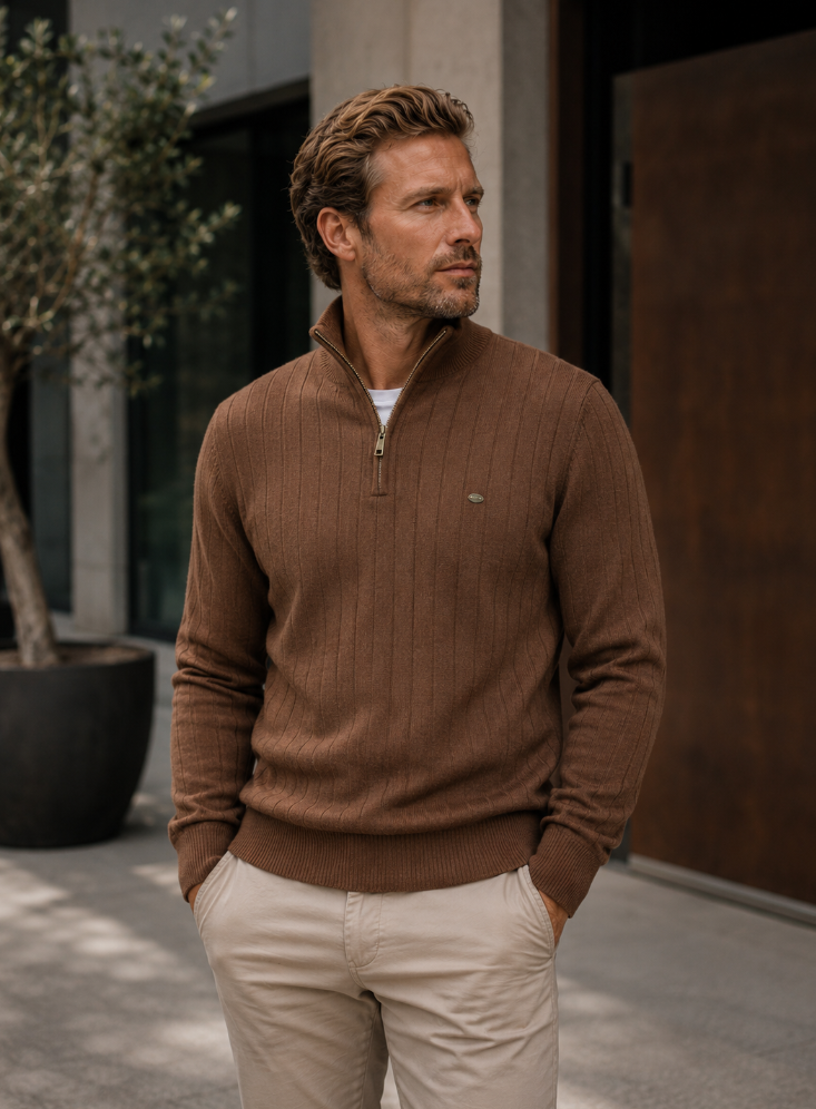 Maximino | Jersey de media cremallera
