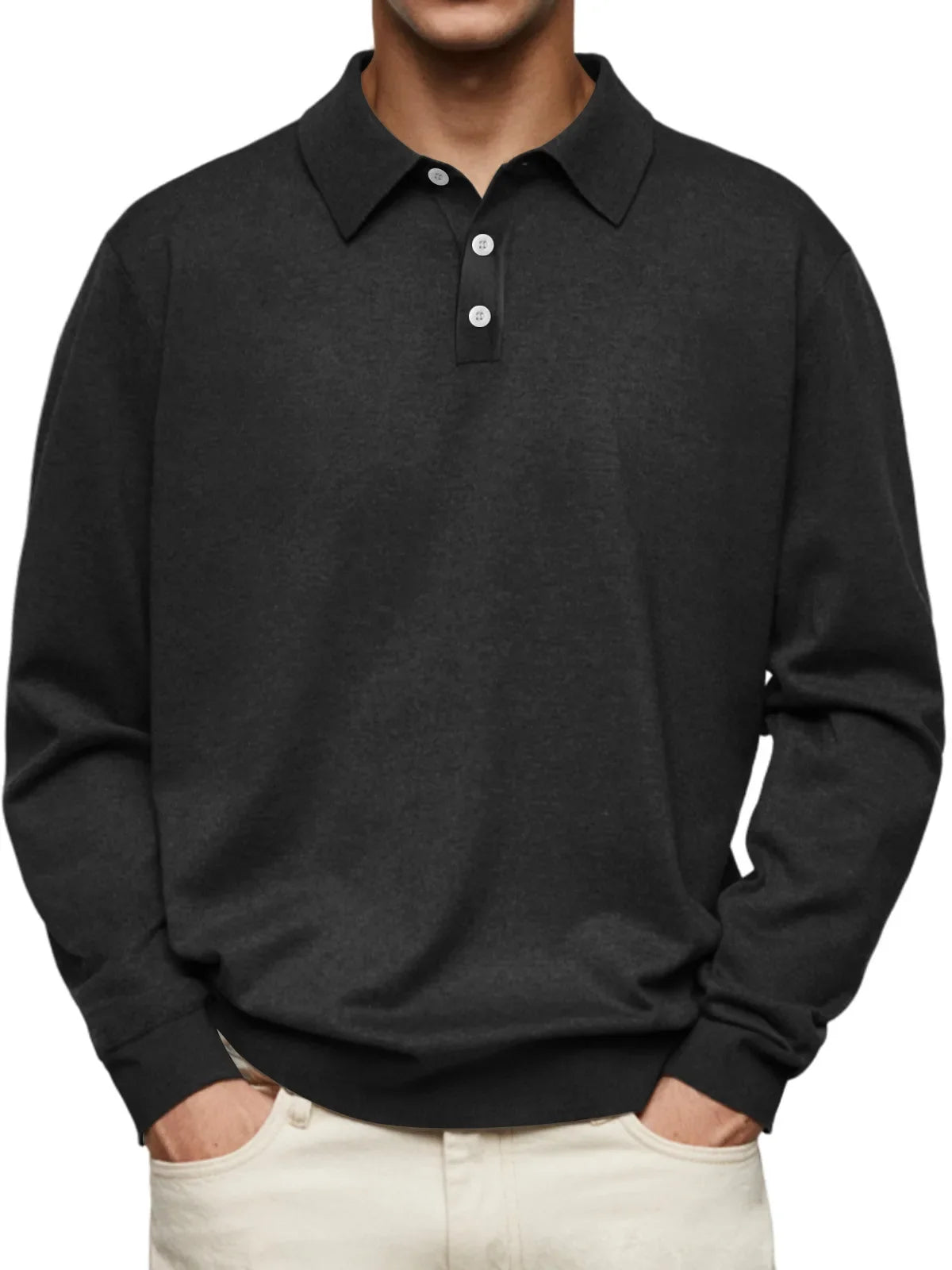 Beeckhoven™ | Casual Poloshirt Met Lange Mouwen