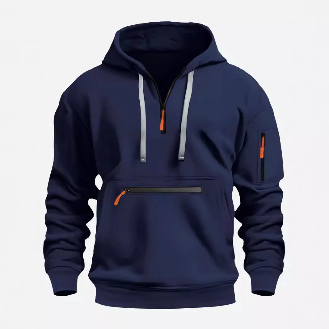 Aquilino | Sudadera con capucha y cremallera