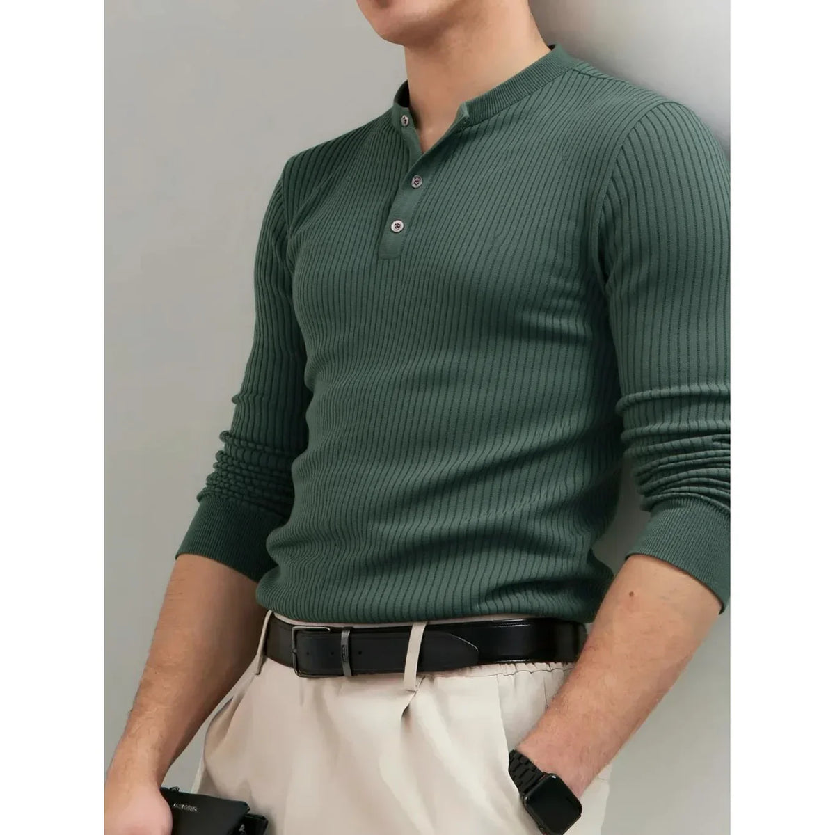 Anastasio | Polo de invierno con botones