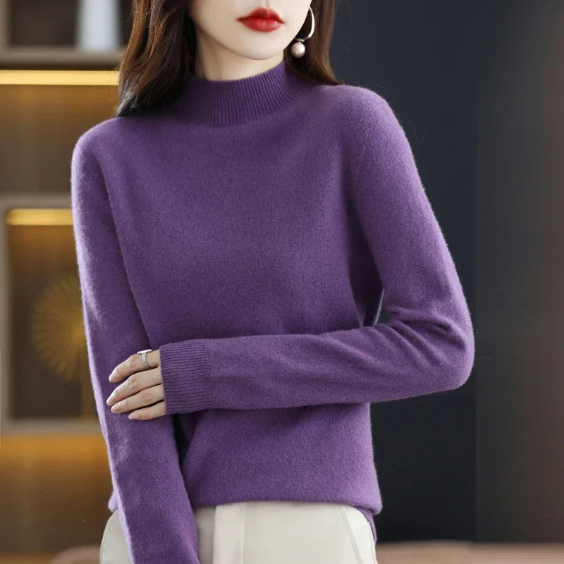 Irune | Jersey de punto minimalista en 17 colores