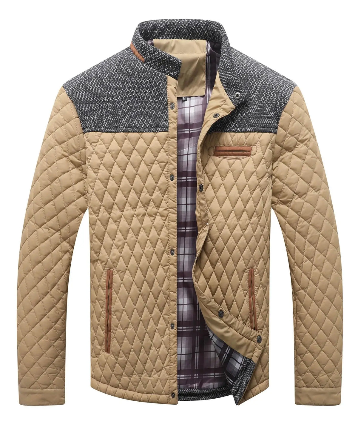 Luis | Chaqueta de invierno clásica acolchada