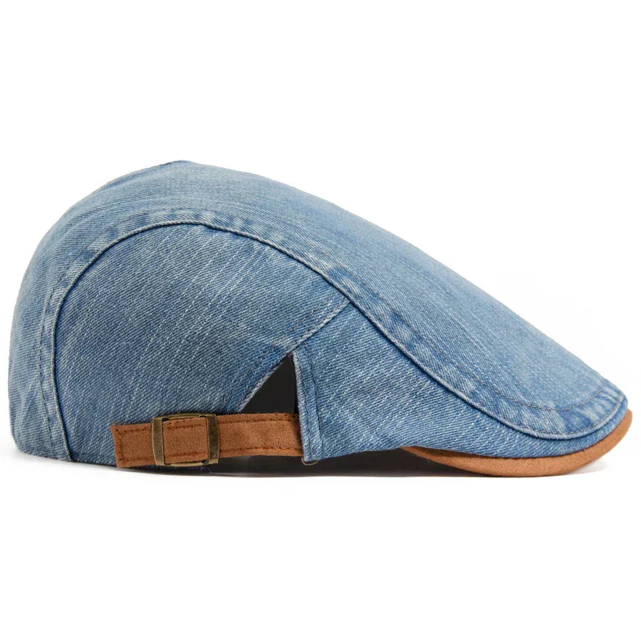 Otto | Gorra plana denim premium para hombre (1+1 GRATIS)