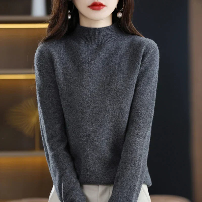 Irune | Jersey de punto minimalista en 17 colores