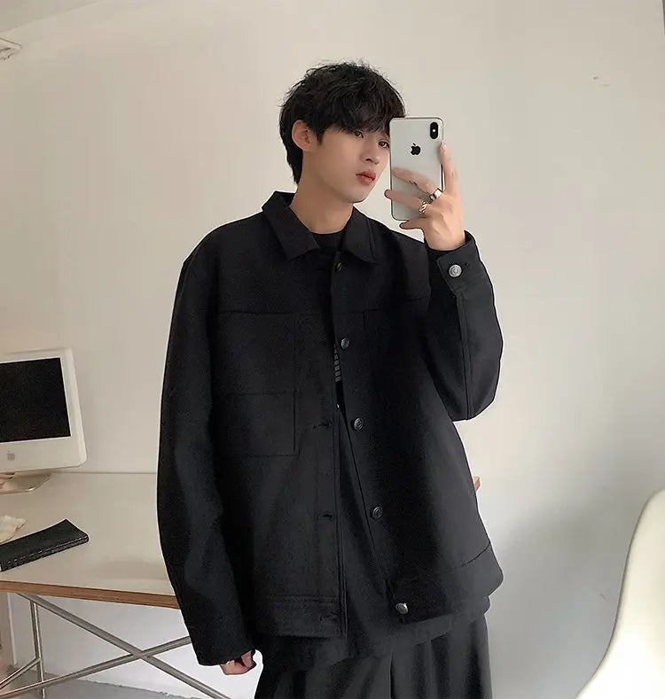 Lucas – Men’s Jacket in Modern Korean Style