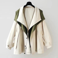 Aroa | Impermeable elegante de corte holgado