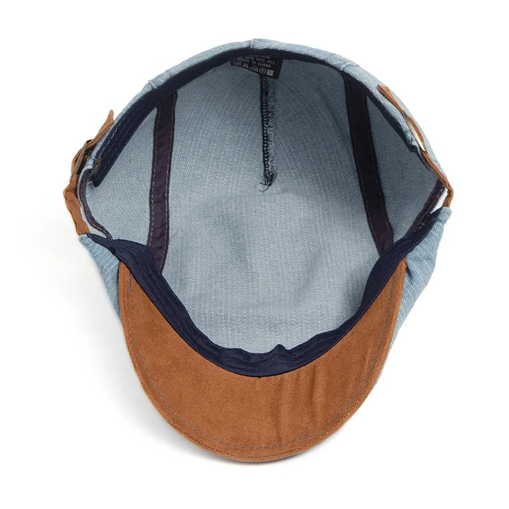 Otto | Gorra plana denim premium para hombre (1+1 GRATIS)