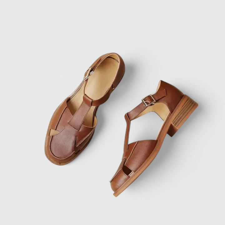 DELACROIX | Geschlossene Sandalen mit Riemen Manon
