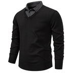 Bernabé | Jersey con cuello de camisa