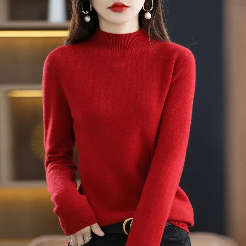 Irune | Jersey de punto minimalista en 17 colores