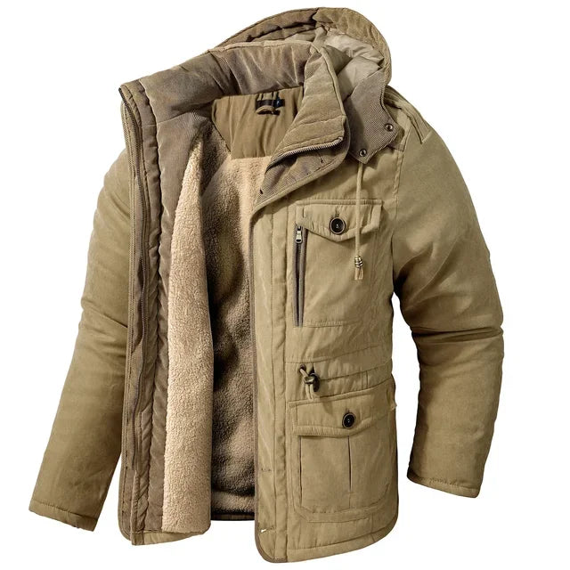Miguel | Chaqueta de invierno multibolsillos