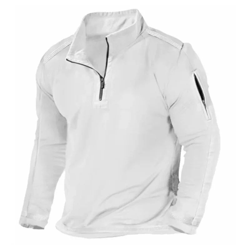Gilberto | Jersey outdoor con media cremallera