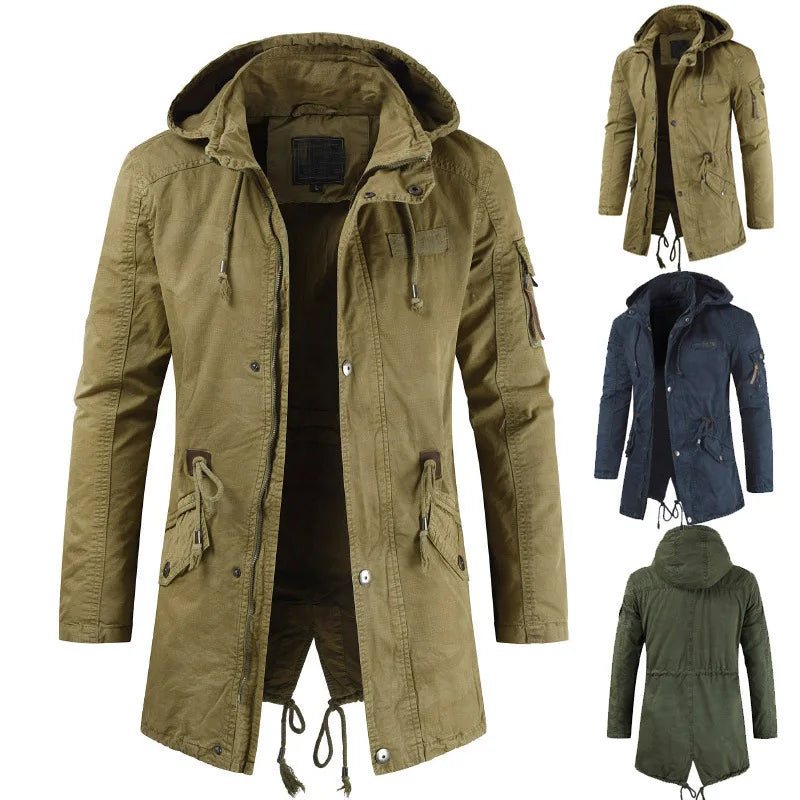 Salvador | Chaqueta de invierno acolchada con capucha