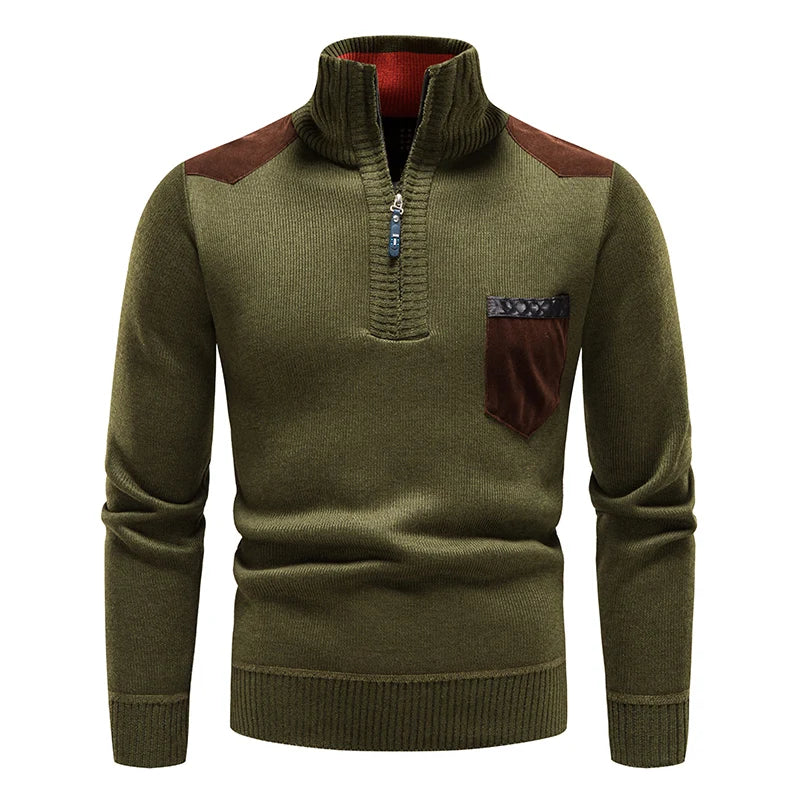 Maximiliano | Jersey polar con media cremallera