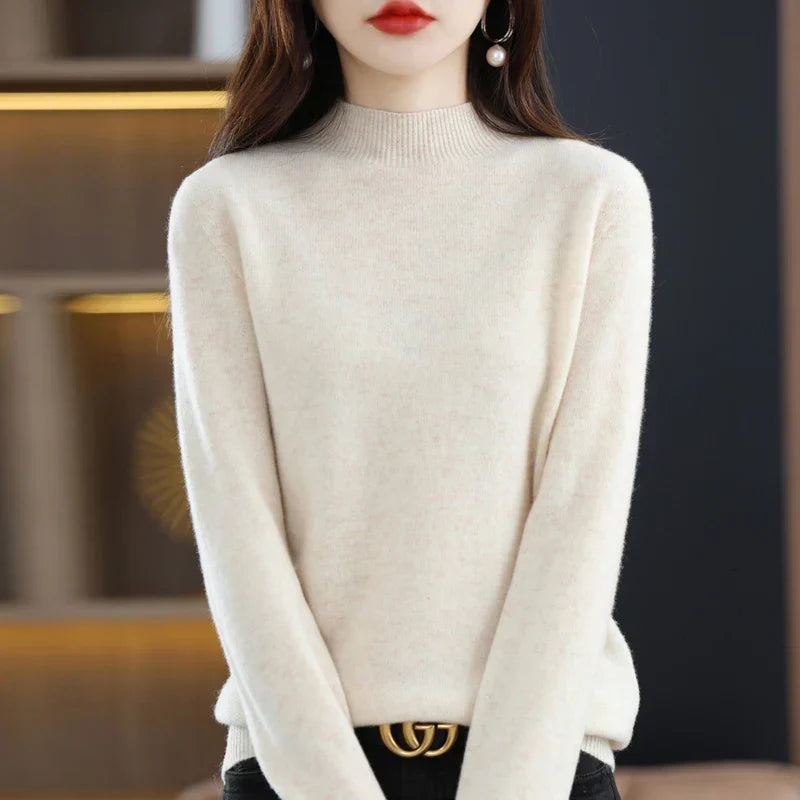 Irune | Jersey de punto minimalista en 17 colores