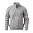 Arnaldo | Jersey de ochos con cuello alto y botones