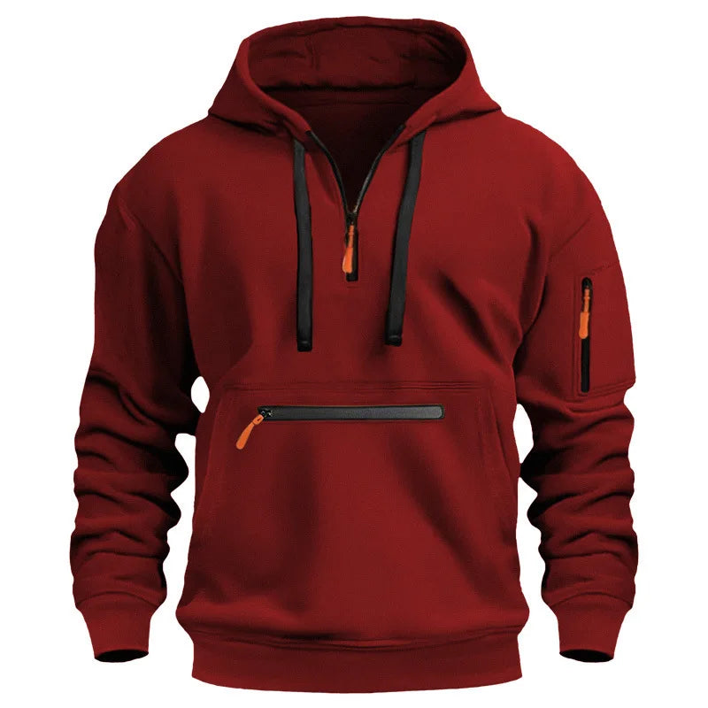 Aquilino | Sudadera con capucha y cremallera