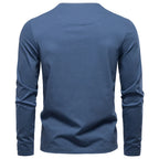 Beeckhoven™ | Henley Heren  Shirt Met Lange Mouwen