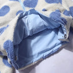 Nieves | Chaqueta reversible con corazones