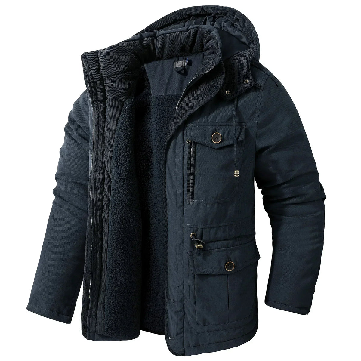Miguel | Chaqueta de invierno multibolsillos