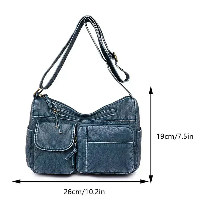 Fenda | Bolso de piel vintage de estilo clásico