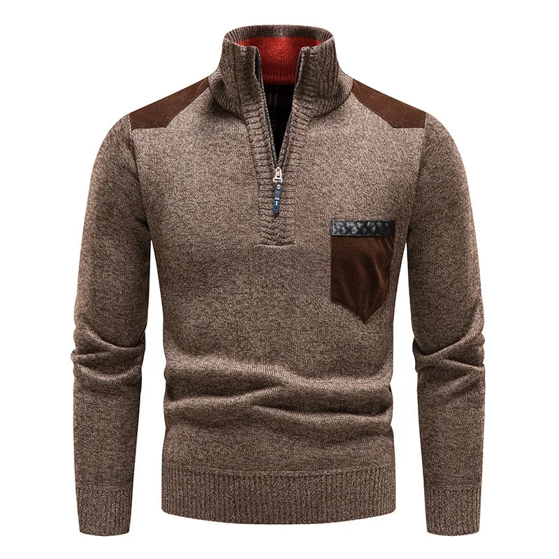 Maximiliano | Jersey polar con media cremallera