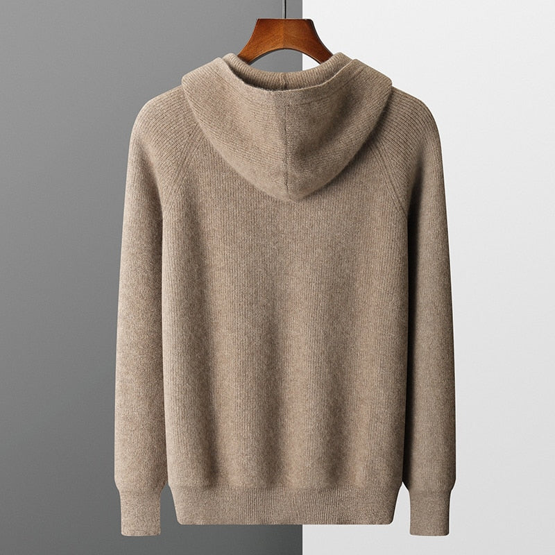 Abel | Sudadera con capucha y cremallera completa