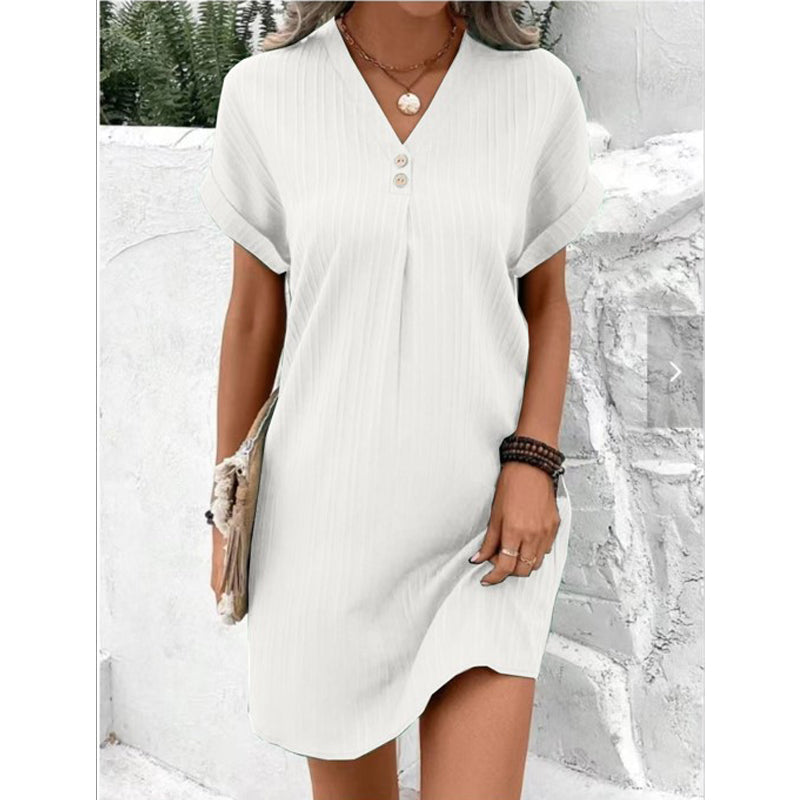 Elin | Vestido midi fluido con escote en V