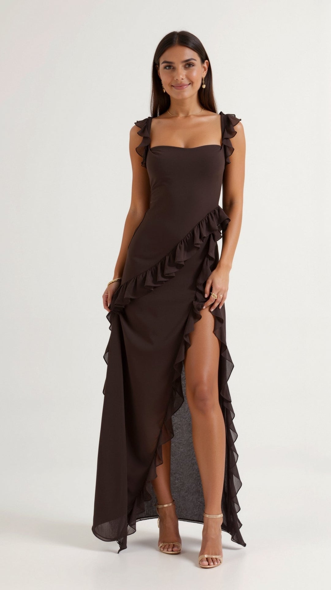 Selin | Elegante vestido maxi de noche