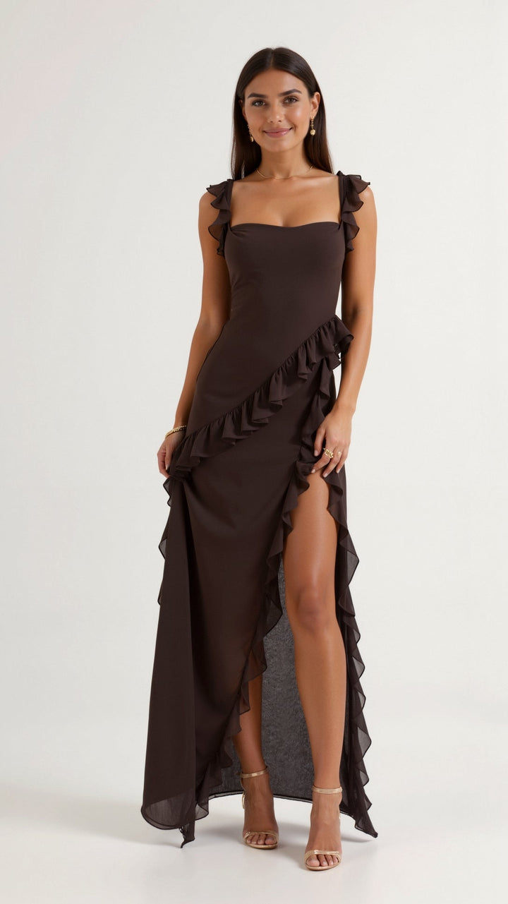 Selin | Elegante vestido maxi de noche