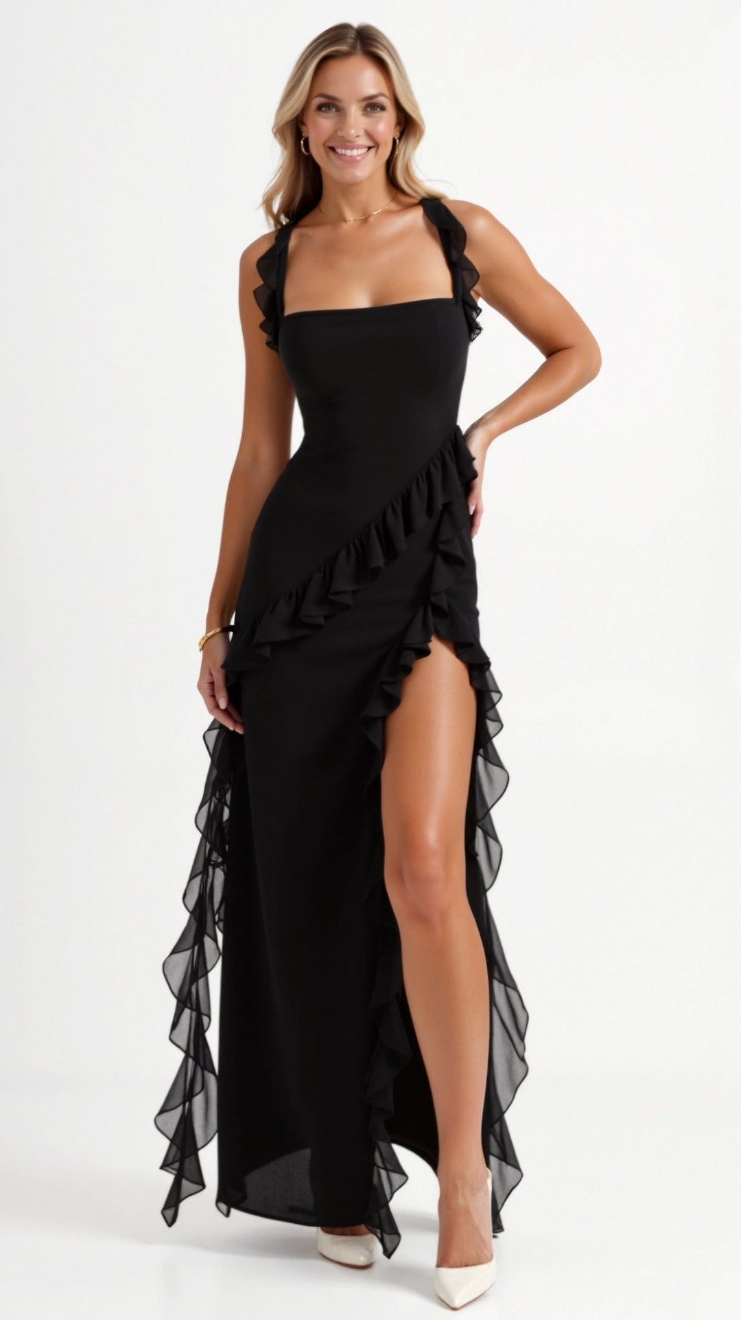 Selin | Elegante vestido maxi de noche