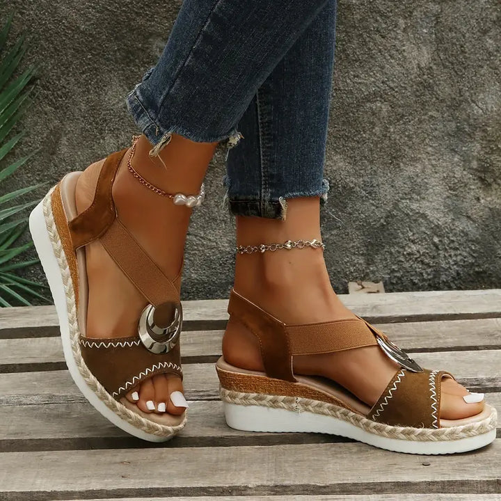 Myla | Elegantes sandalias con plataforma para mujer