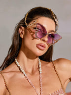 Cleo | Gafas de sol mariposa con look glamuroso