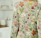 Nora | Jersey de punto con flores delicadas