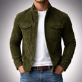 Damián | Chaqueta efecto ante de corte militar