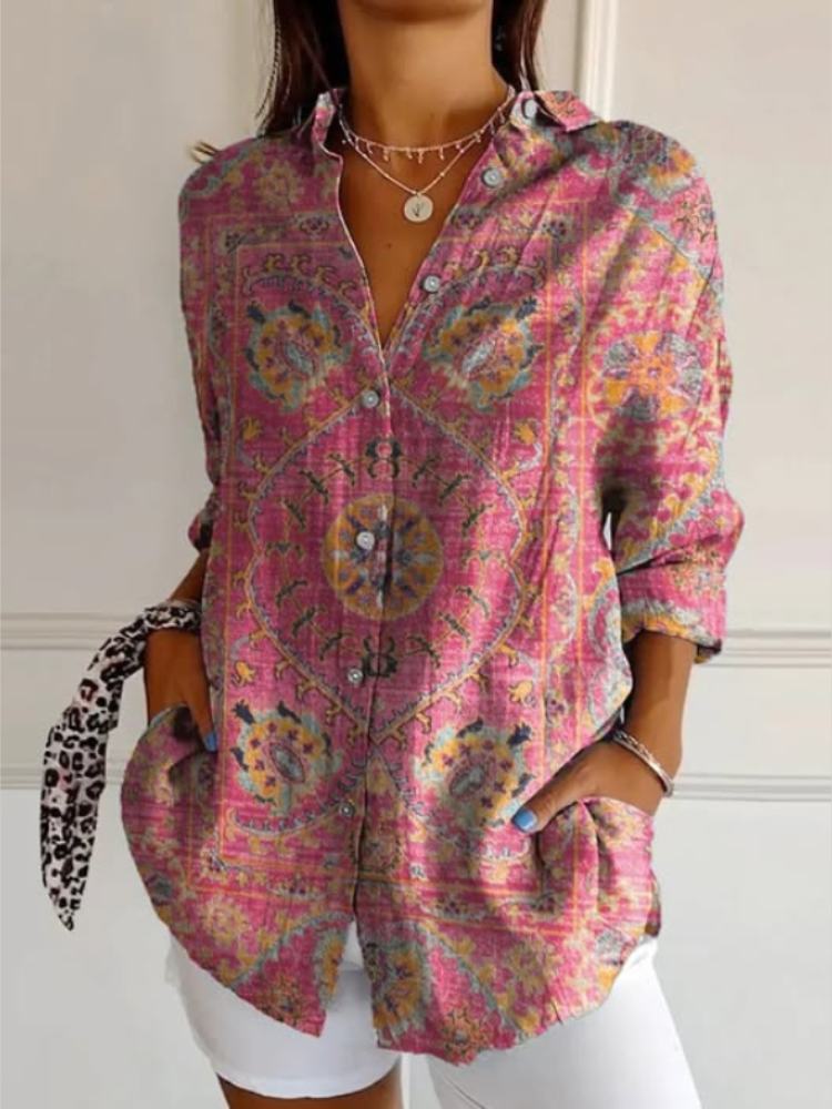 Tatiana | Camisa retro resistente