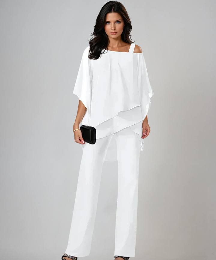 Leire conjunto blanco